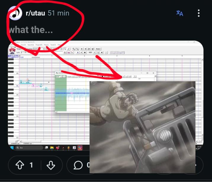 r/utau 51 min what the... Project UTAU Ver 0.4.19 View(V) Search(S) Project(P) Play(L) Tools(T) Help Lo 11 99 ***Mode2 Tempo Quantice (none) Lyric shi かさね と音声ライブ 10:00 C5 F4 C4 C3 C2 0545455 sec Q Ara 0.545455 sec 200m ビッチ bik v-200m " MIDI 의 영화 ◇ 1 གི་ D UNT 0.1 X ха 21:35 06.20
