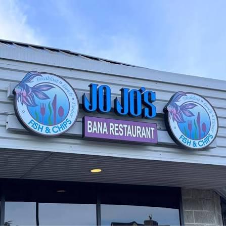 Brockfau Lunch O Dinnar & CHIPS JO JOS BANA RESTAURANT Breakfast FISH & FISH Di CHIPS