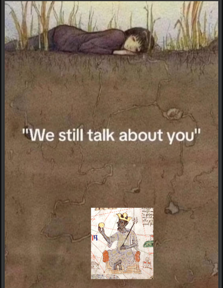 "We still talk about you" H