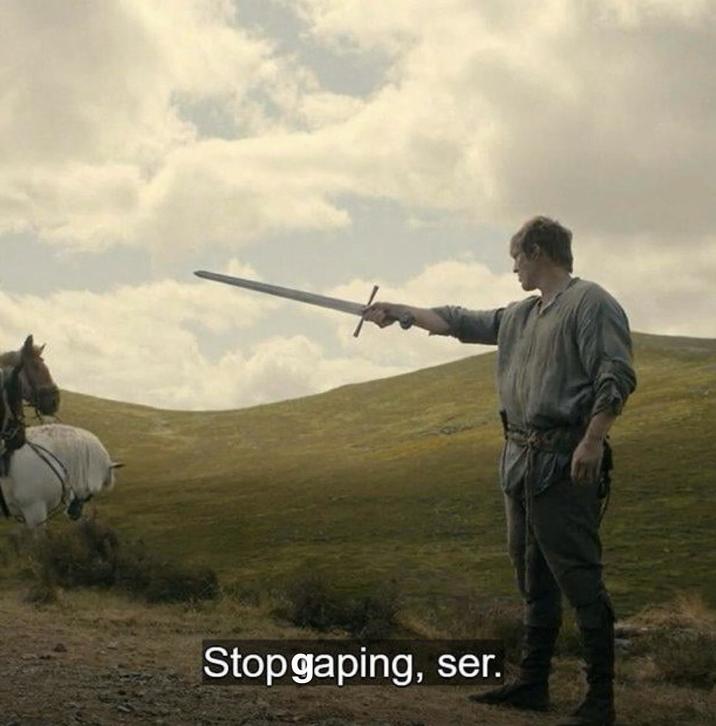 Stopgaping, ser.