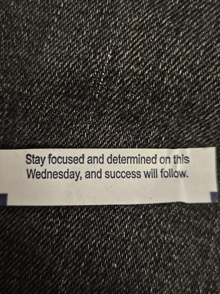 Stay focused and determined on this Wednesday, and success will follow.