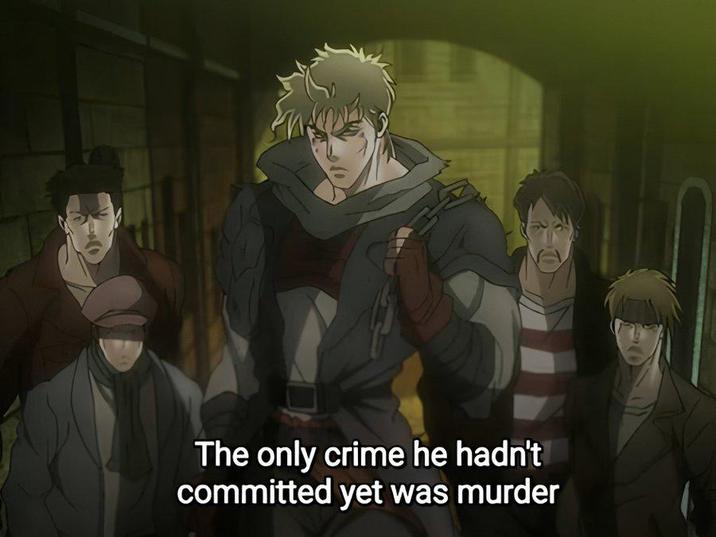 The only crime he hadn't committed yet was murder
