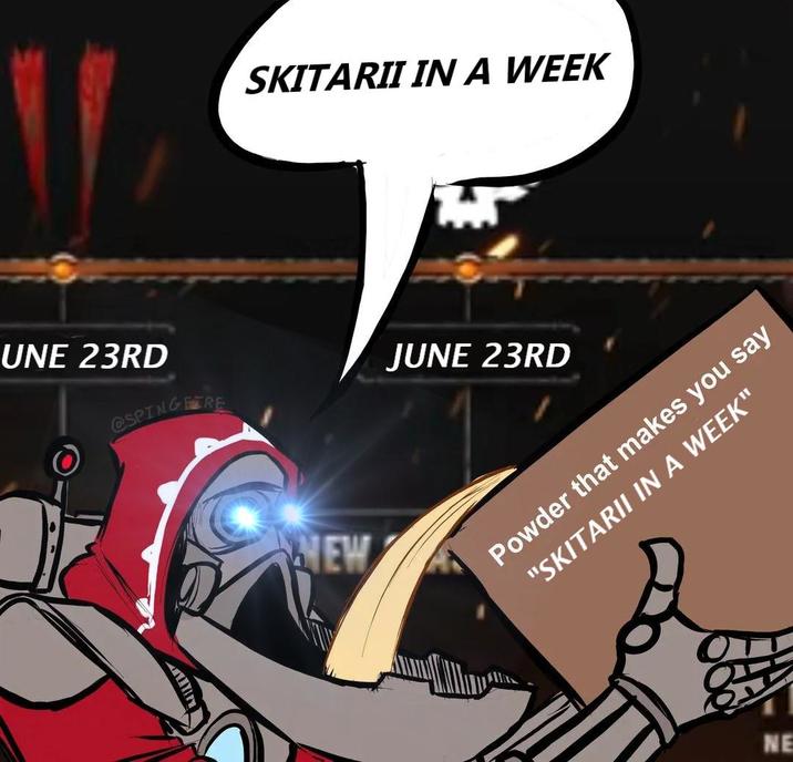 SKITARII IN A WEEK UNE 23RD @SPINGETRE JUNE 23RD NEW Powder that makes you say "SKITARII IN A WEEK" NE