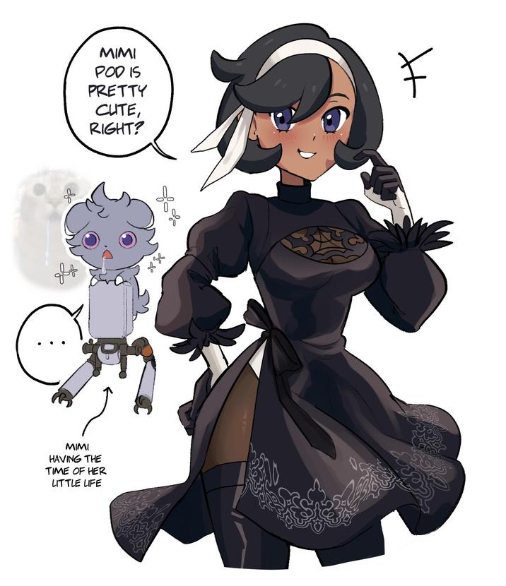 MIMI POD IS PRETTY СИТЕ, RIGHT? дв два MIMI HAVING THE TIME OF HER LITTLE LIFE об 0% Ғ