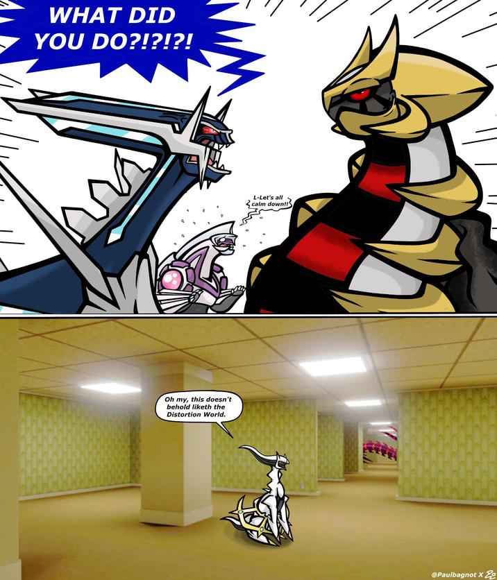 WHAT DID YOU DO?!?!?! Oh my, this doesn't behold liketh the Distortion World. L-Let's all calm down!! @Paulbagnot X