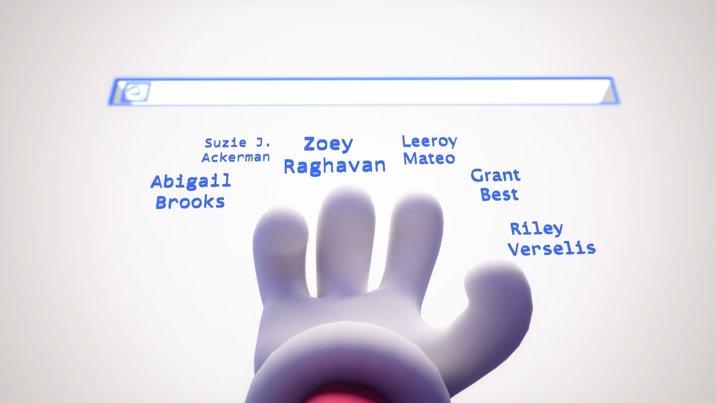 Suzie J. Ackerman Zoey Leeroy Raghavan Mateo Abigail Grant Brooks Best Riley Verselis