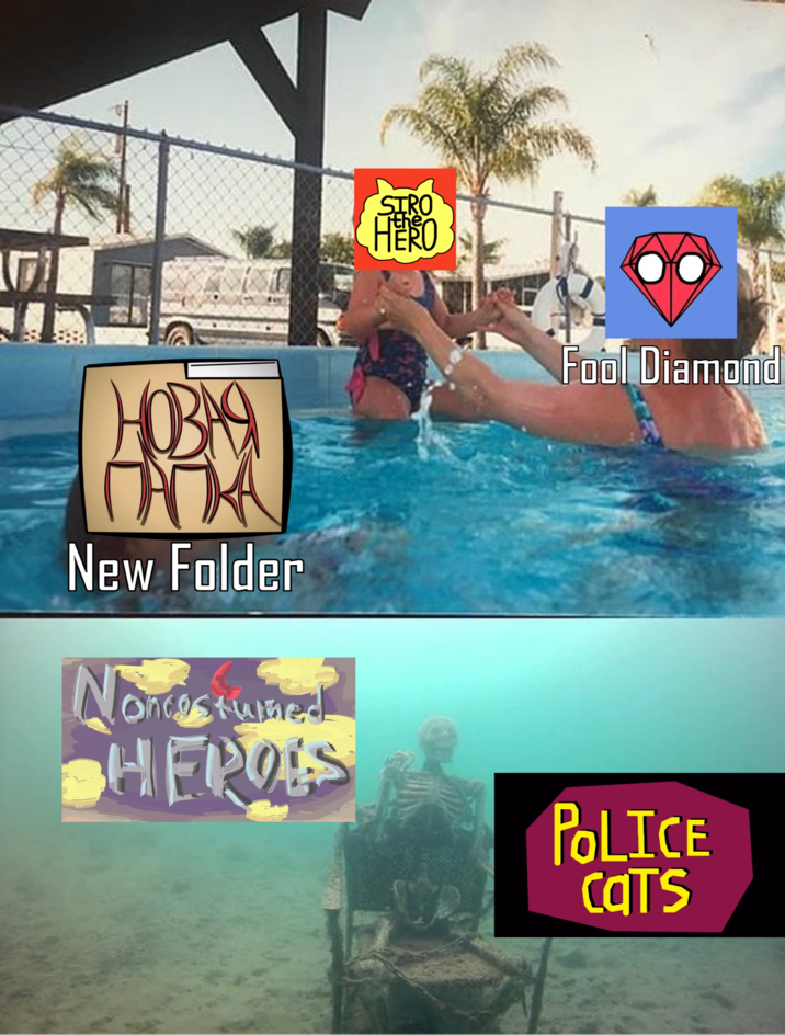 НОВАЯ New Folder SIRO HERO Fool Diamond Nondestwined HEROES POLICE cats