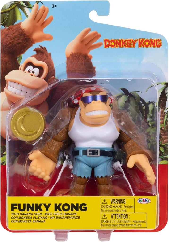 I don't know when the new Funky Kong figure from Jacks Pacific will be released, but I can't wait!