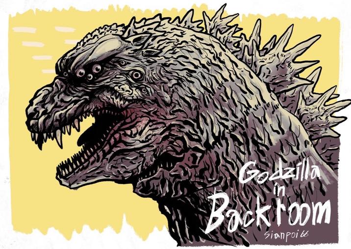 Godzilla in Backroom Sianpoi