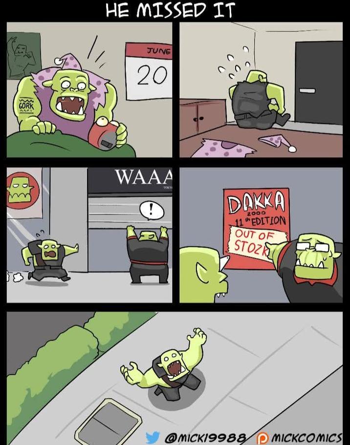 M HE MISSED IT JUNE 20 WAAA TOKY DAKKA 2000 11th EDITION OUT OF STOZ @MICK19988MICKCOMICS