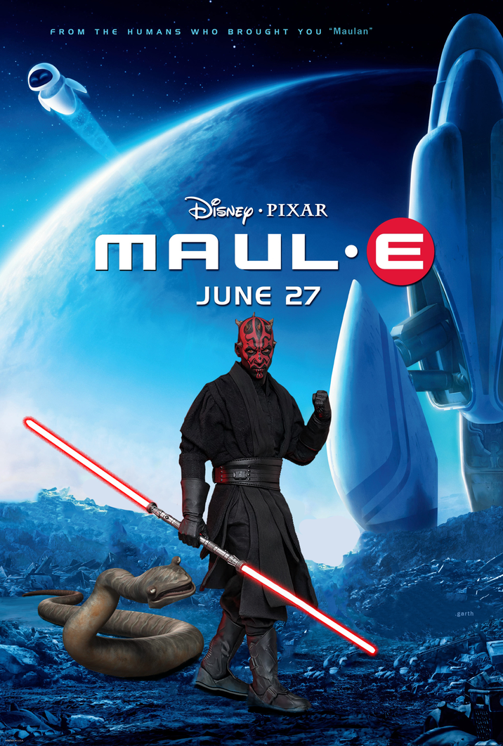 ED IN USA. FROM THE HUMANS WHO BROUGHT YOU "Maulan❞ DISNEY • PIXAR MAUL. E JUNE 27 .garth
