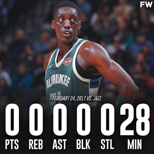 FW FEBRUARY 24, 2017 VS. JAZZ 0 0 0 0 0 28 PTS REB AST BLK STL MIN