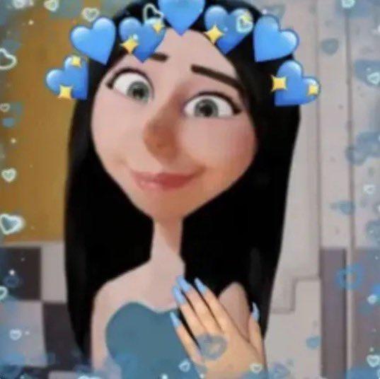 An image of Despicable Me OC character Teresa, purportedly created by TikToker @marttwpz. She is known as the "Mi Mug" meme. 