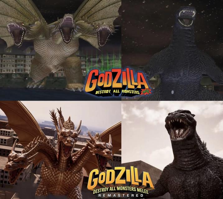 GODZILLA DESTROY ALL MONSTERS GODZILA DESTROY ALL MONSTERS MELEE REMASTERED