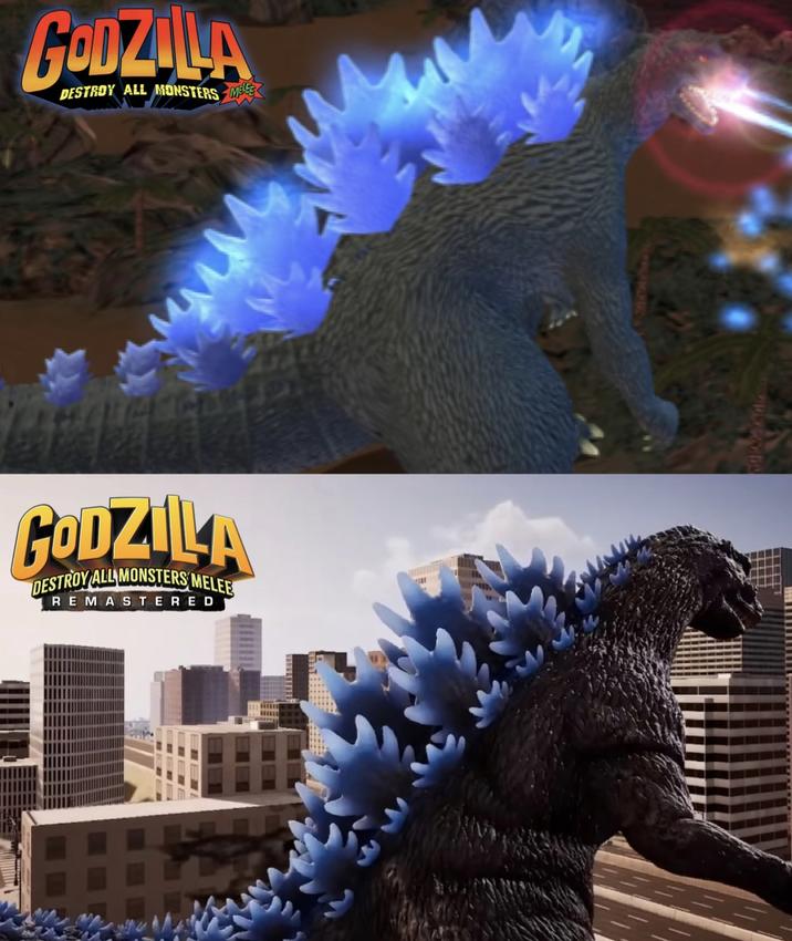 GODZILA DESTROY ALL MONSTERS M ww CODZILA DESTROY ALL MONSTERS MELEE REMASTERED