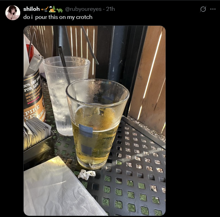 shiloh @rubyoureyes - 21h do i pour this on my crotch 50% OFF FOR LITT PIZZA TA PIRE VES ERS