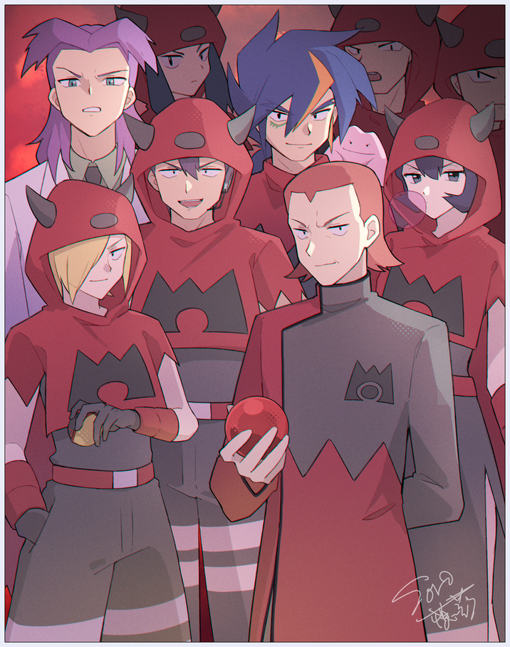 ‘Viltrumite group shot’ – Team Magma version. My own request from Soro63.
A smaller version created by the artist to suit pages such as this one.