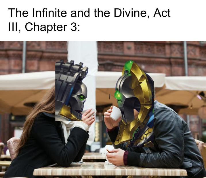 The Infinite and the Divine, Act III, Chapter 3: