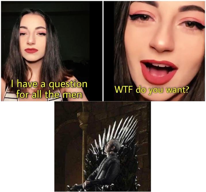 I have a question for all the men W-- do you want?