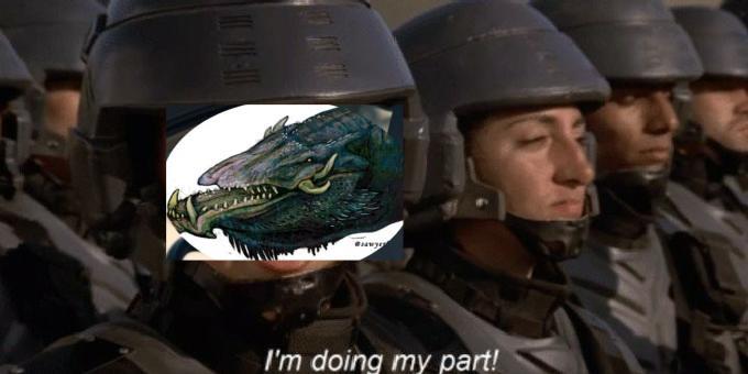 Bawy I'm doing my part!