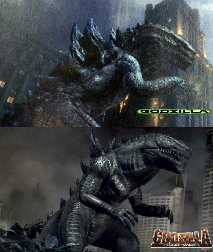 GODZILL E GODZILLA FINAL WARS