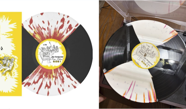r 33 RPM The Conducted Tem Lehrer SIDE 1 33 RPH The Conducted Tom Lehrer SIDE A