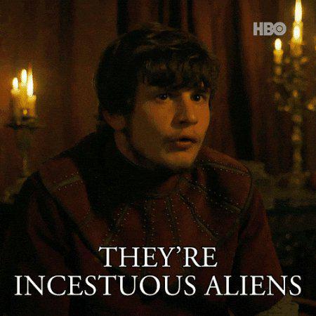 HBO THEY'RE INCESTUOUS ALIENS