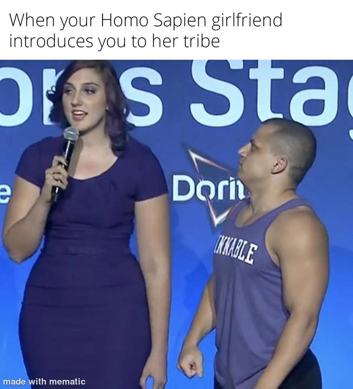 When your H--- Sapien girlfriend introduces you to her tribe pes Sta e Dorn INKABLE made with mematic