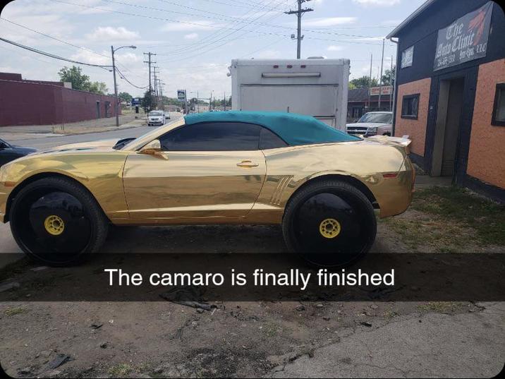 The camaro is finally finished The Auto Clinic