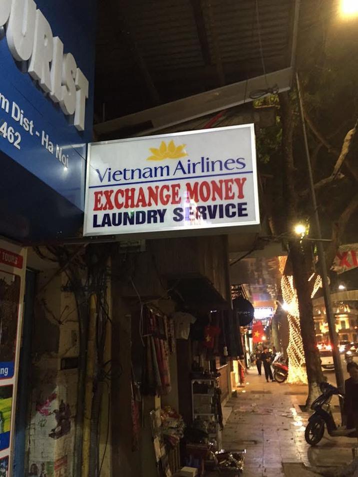 n Dist-Ha Noi 462 TOURS ng Vietnam Airlines EXCHANGE MONEY LAUNDRY SERVICE