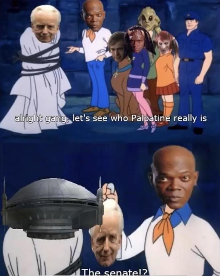 alright gang, let's see who Palpatine really is The senate!?