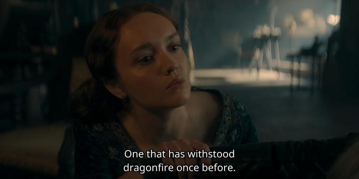 One that has withstood dragonfire once before.