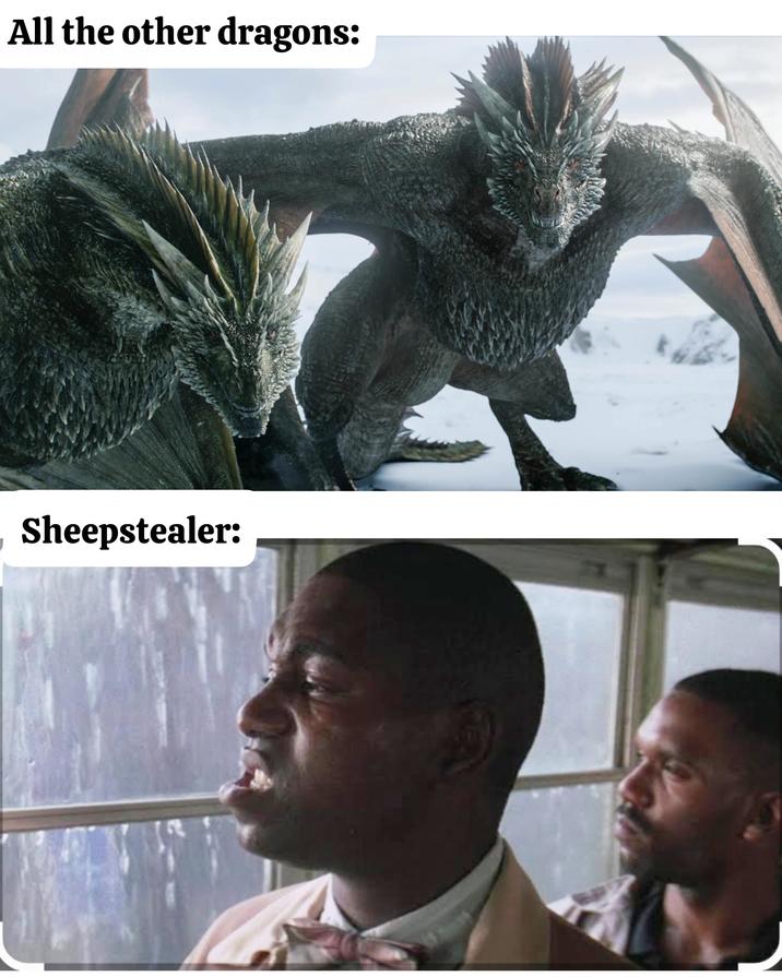 All the other dragons: Sheepstealer: