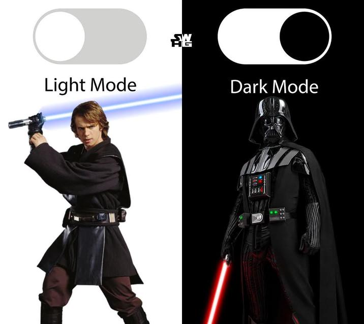 Light Mode W Dark Mode
