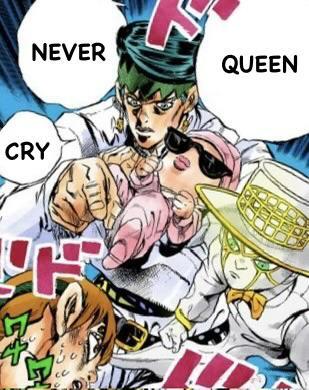NEVER QUEEN CRY