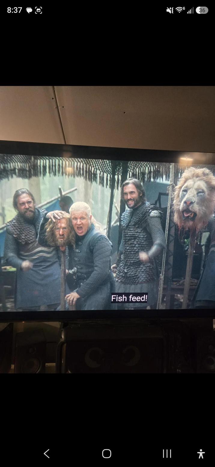 Г 8:37 all 36 Fish feed! ||| *
