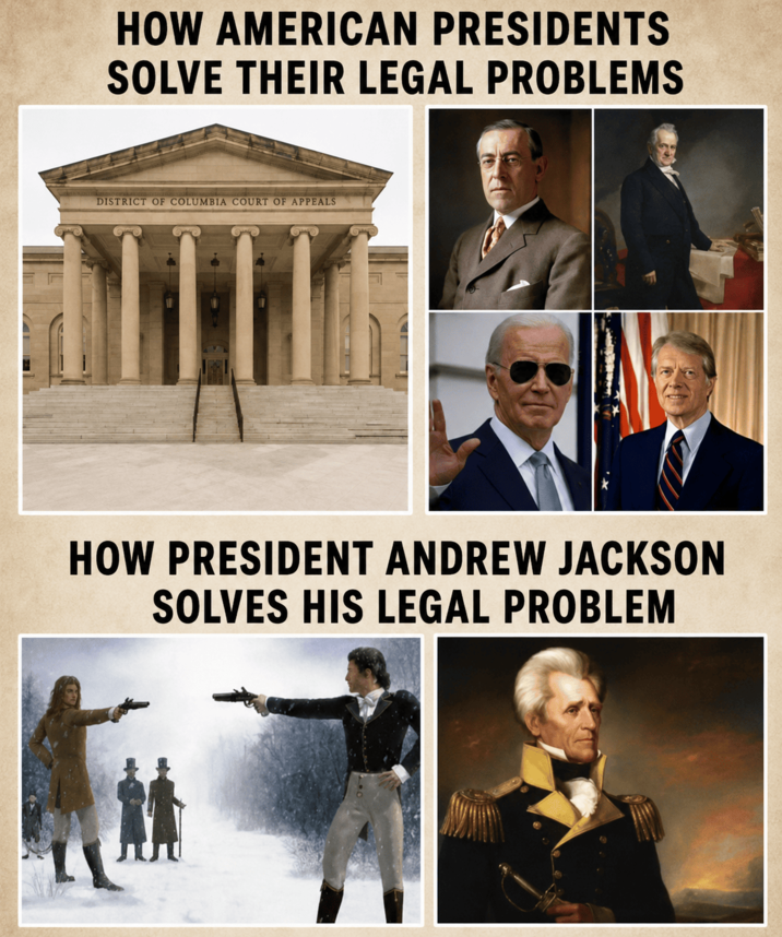 HOW AMERICAN PRESIDENTS SOLVE THEIR LEGAL PROBLEMS DISTRICT OF COLUMBIA COURT OF APPEALS HOW PRESIDENT ANDREW JACKSON SOLVES HIS LEGAL PROBLEM