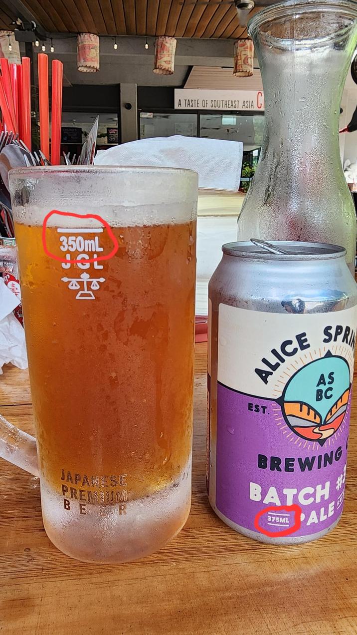 350mL JGL A TASTE OF SOUTHEAST ASIA C ALICE EST. קיויוין SPRI AS BC JAPANESE PREMIUM BER BREWING BATCH PALE 375ML