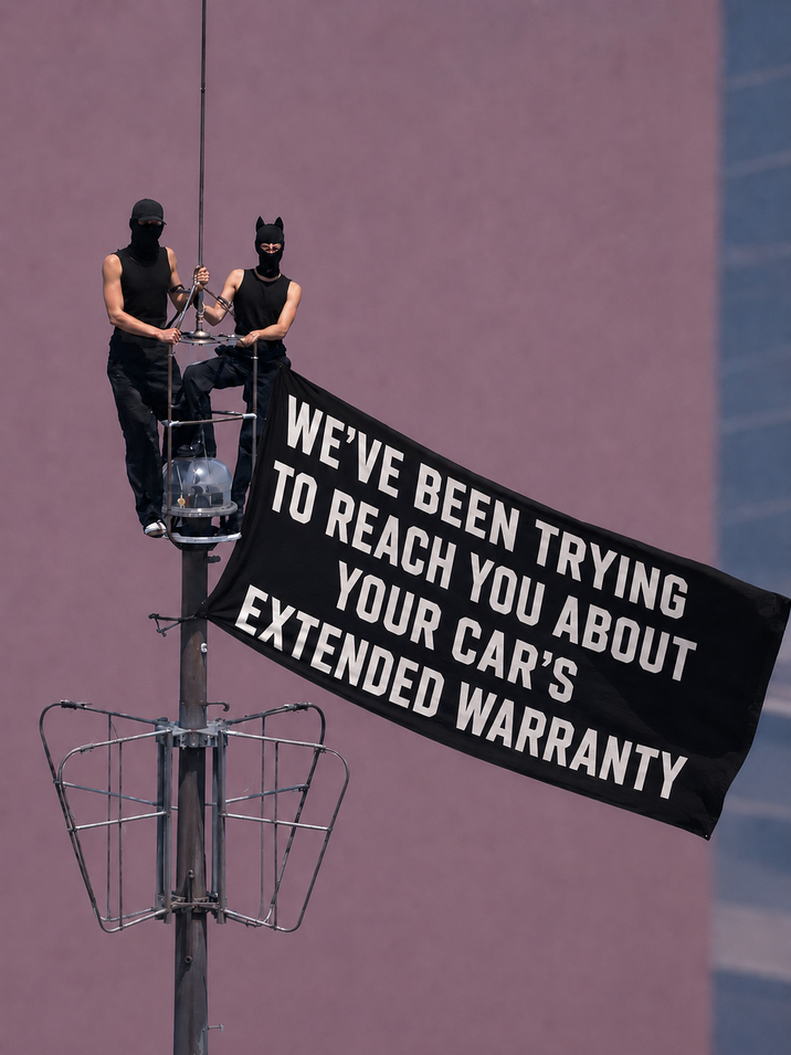 WE'VE BEEN TRYING TO REACH YOU ABOUT YOUR CAR'S EXTENDED WARRANTY