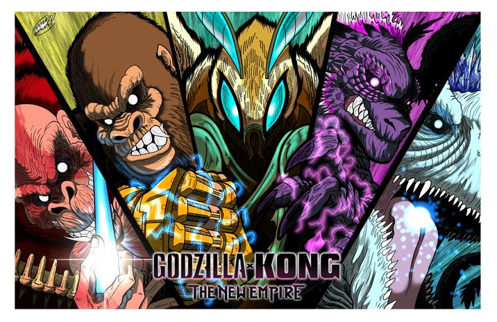 GODZILLA KONG THE NEW EMPIRE A