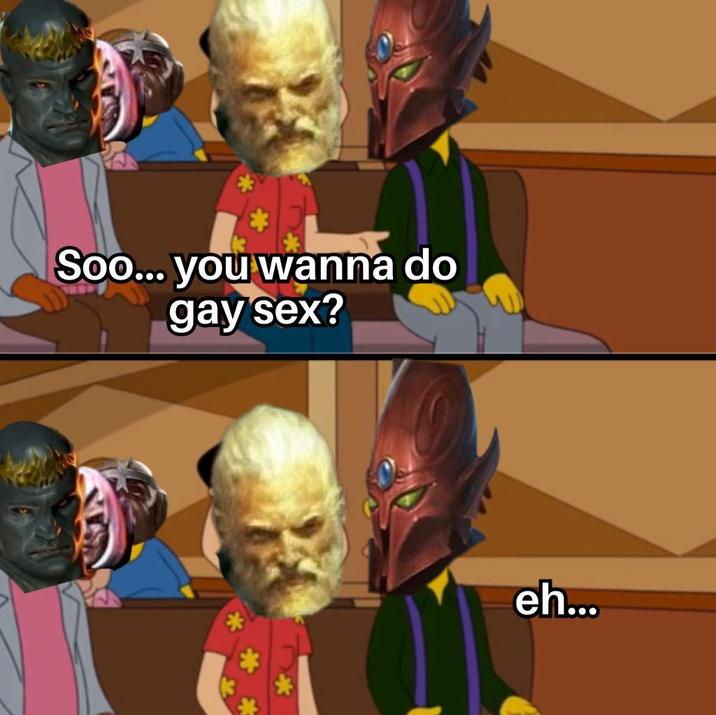 Soo... you wanna do gay sex? eh...