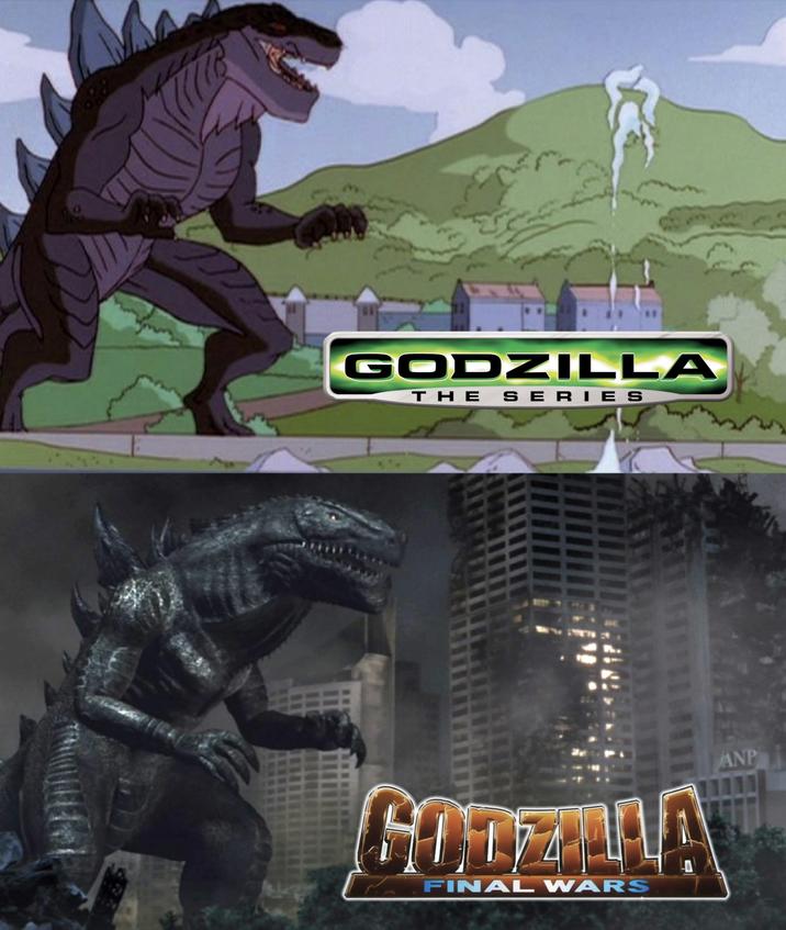 GODZILLA THE SERIES GODZILLA FINAL WARS ANP