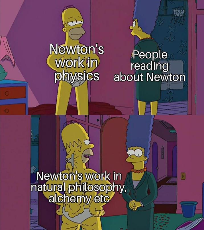 Newton's work in physics People reading about Newton Newton's work in natural philosophy, alchemy etc