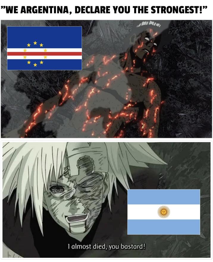 "WE ARGENTINA, DECLARE YOU THE STRONGEST!" I almost died, you bastard!