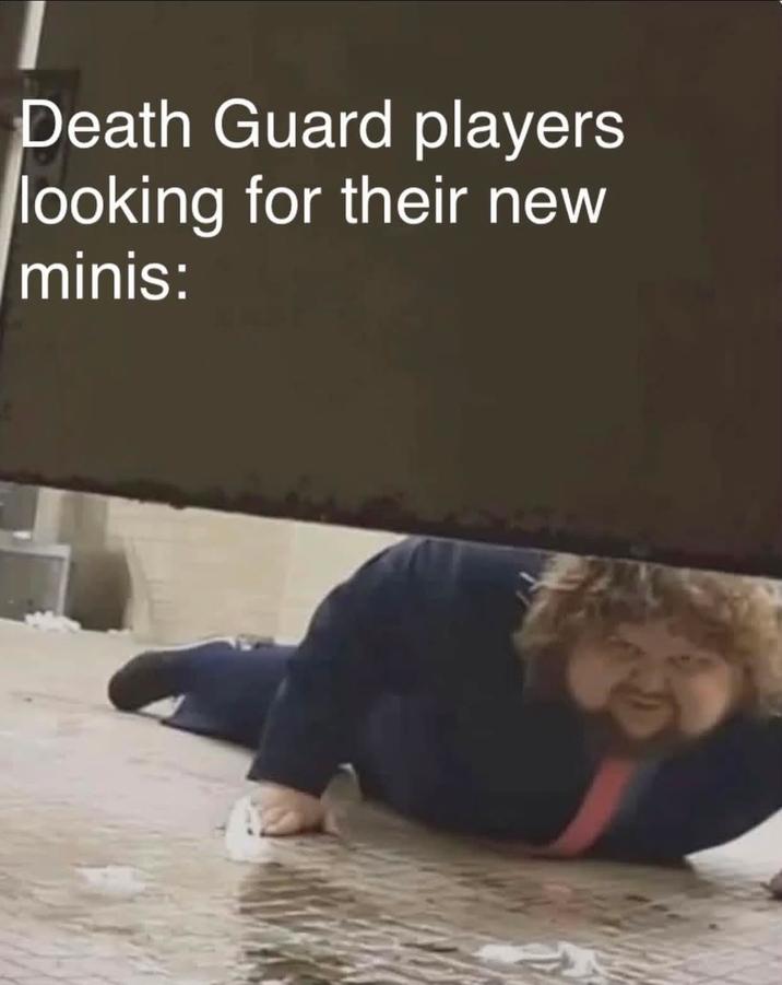 Death Guard players looking for their new minis: