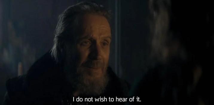 I do not wish to hear of it.