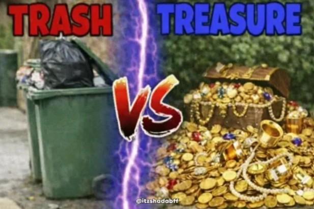 TRASH TREASURE VS @itzshadabff