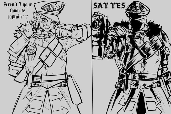 Aren't I your favorite captain~? SAY YES