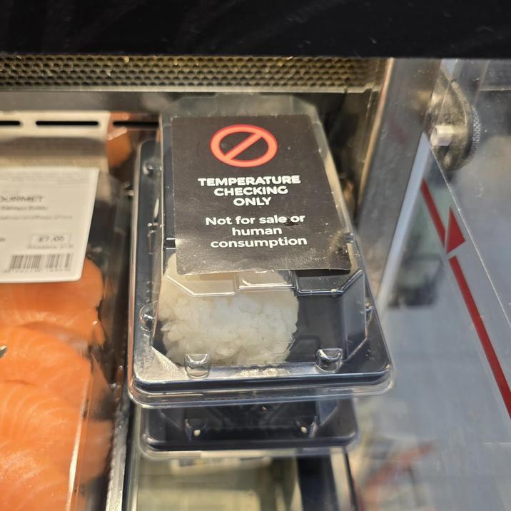 OURMET #7.05 TEMPERATURE CHECKING ONLY Not for sale or human consumption