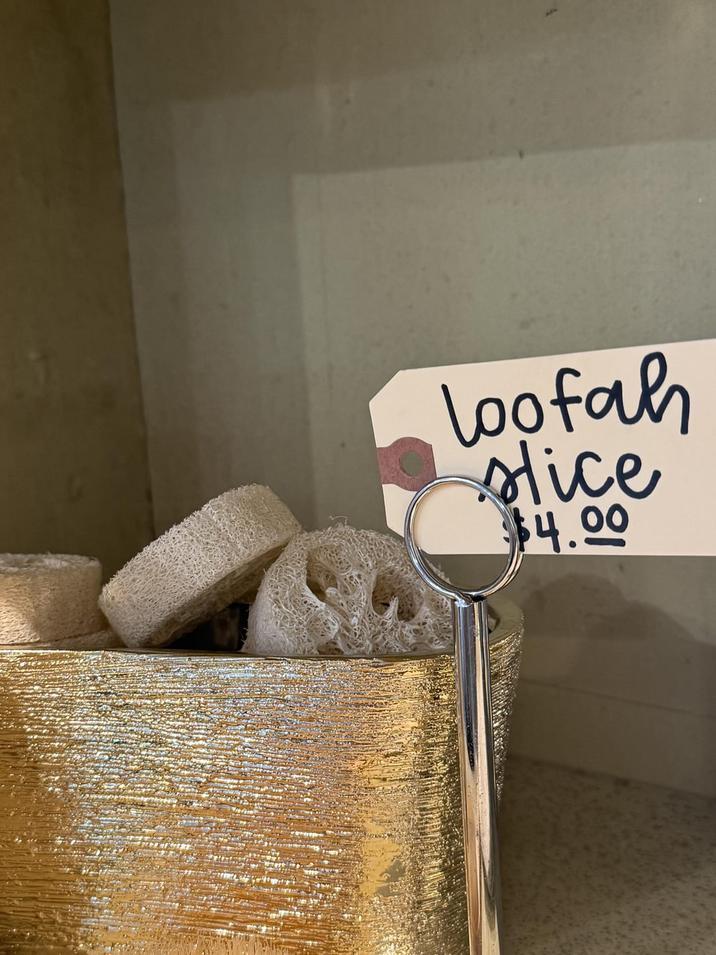 loofah slice $4.00